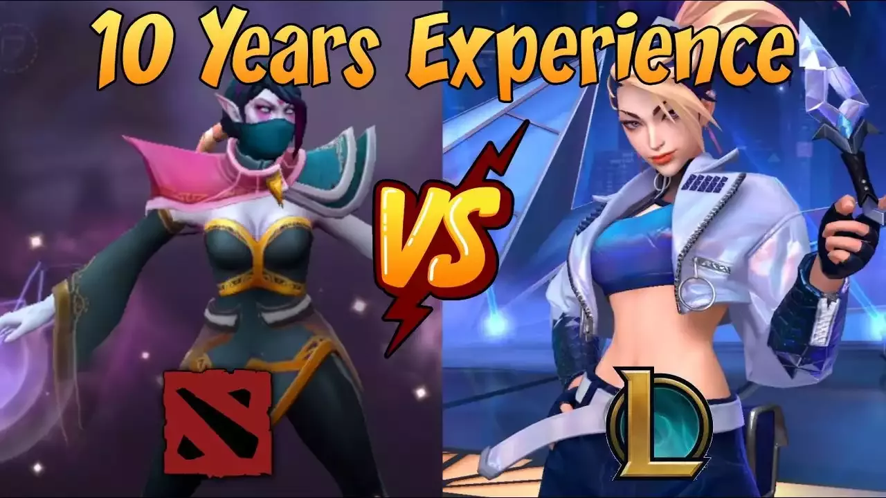 בחינת הקרב של League of Legends נגד קהילות דוטה 2